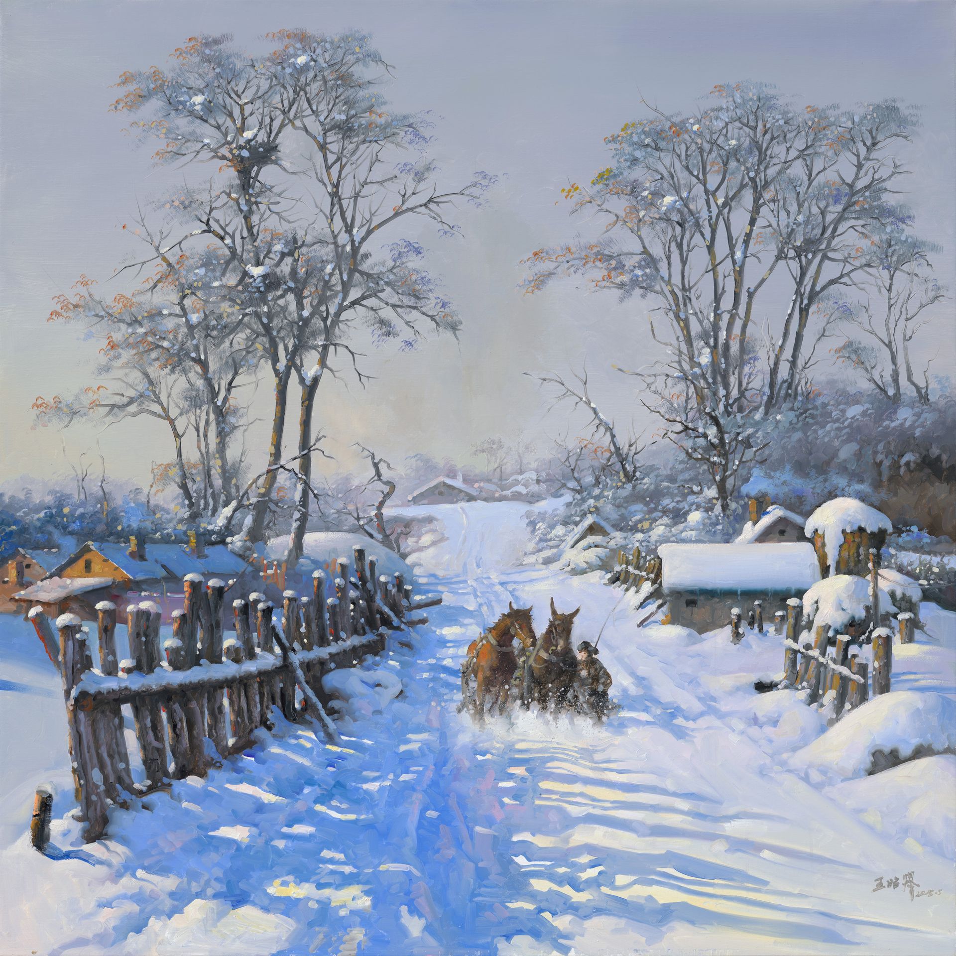 雪之韻系列《陽春雪瑞》