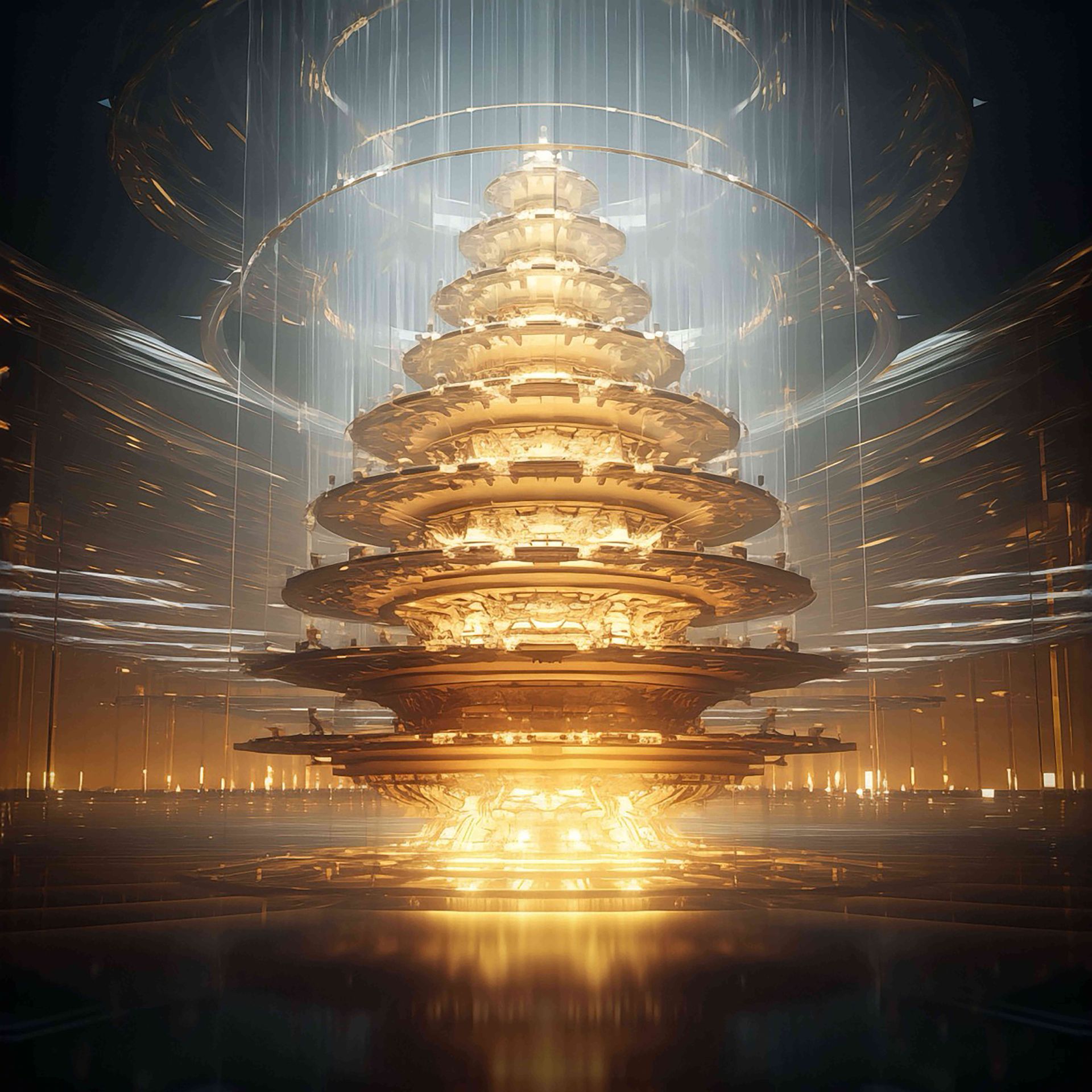 淨光照耀智慧殿