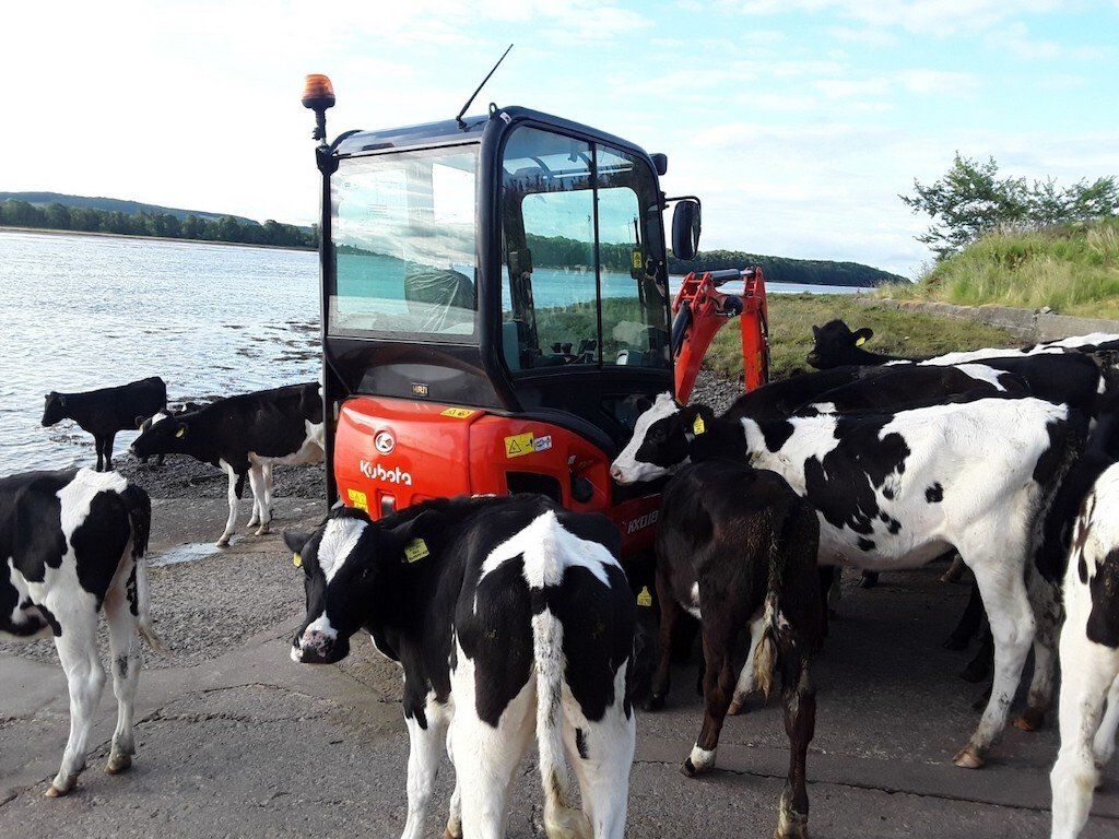 Groundworks Contractors Andrew McQuaker Contract Services work throughout Dumfries and Galloway