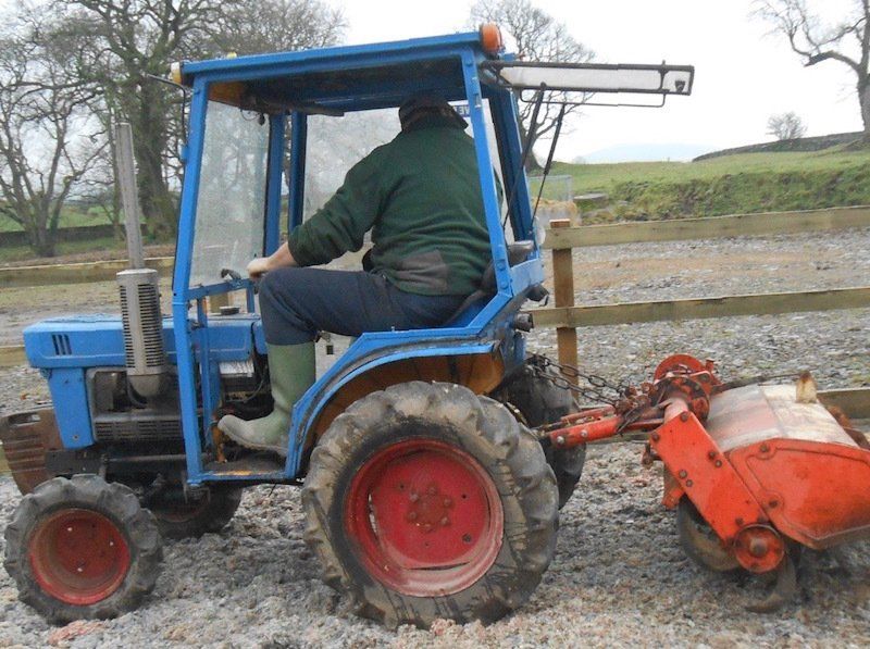 Rotovating and ground preparation services Dumfries and Galloway