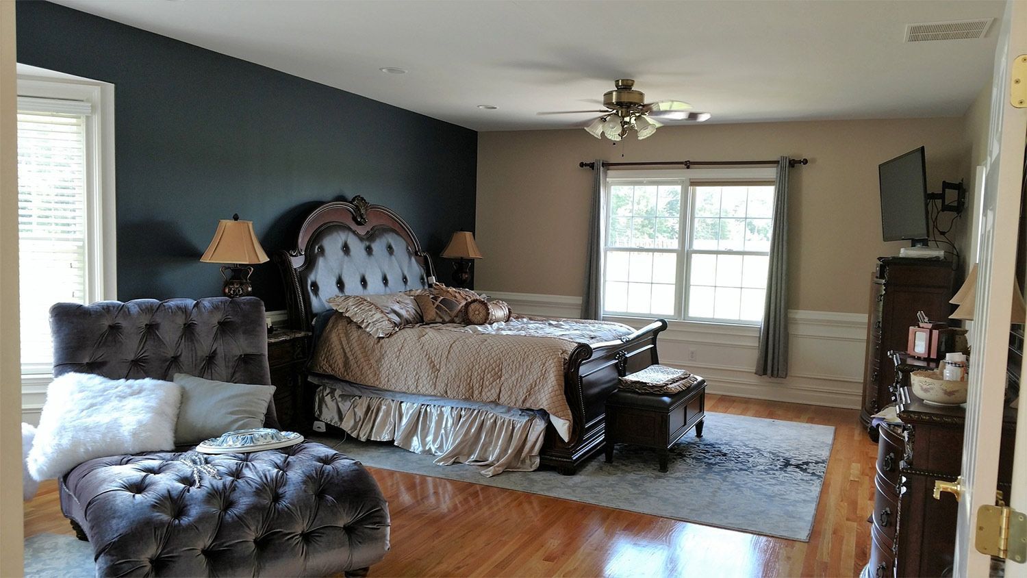 Elegant Bedroom Design — Medford, NJ — New Wave Painting Pros