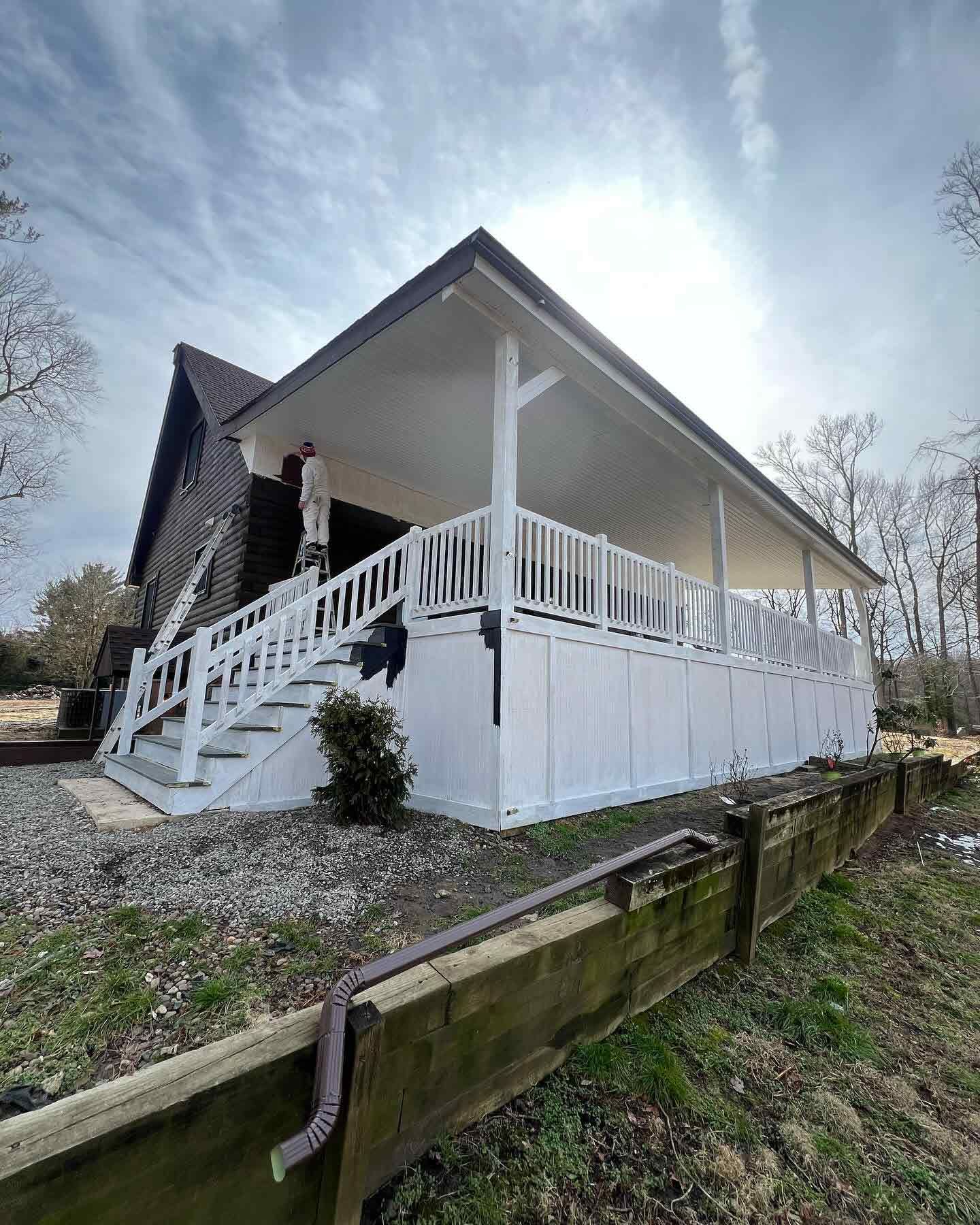 After Painting a Deck — Medford, NJ — New Wave Painting Pros