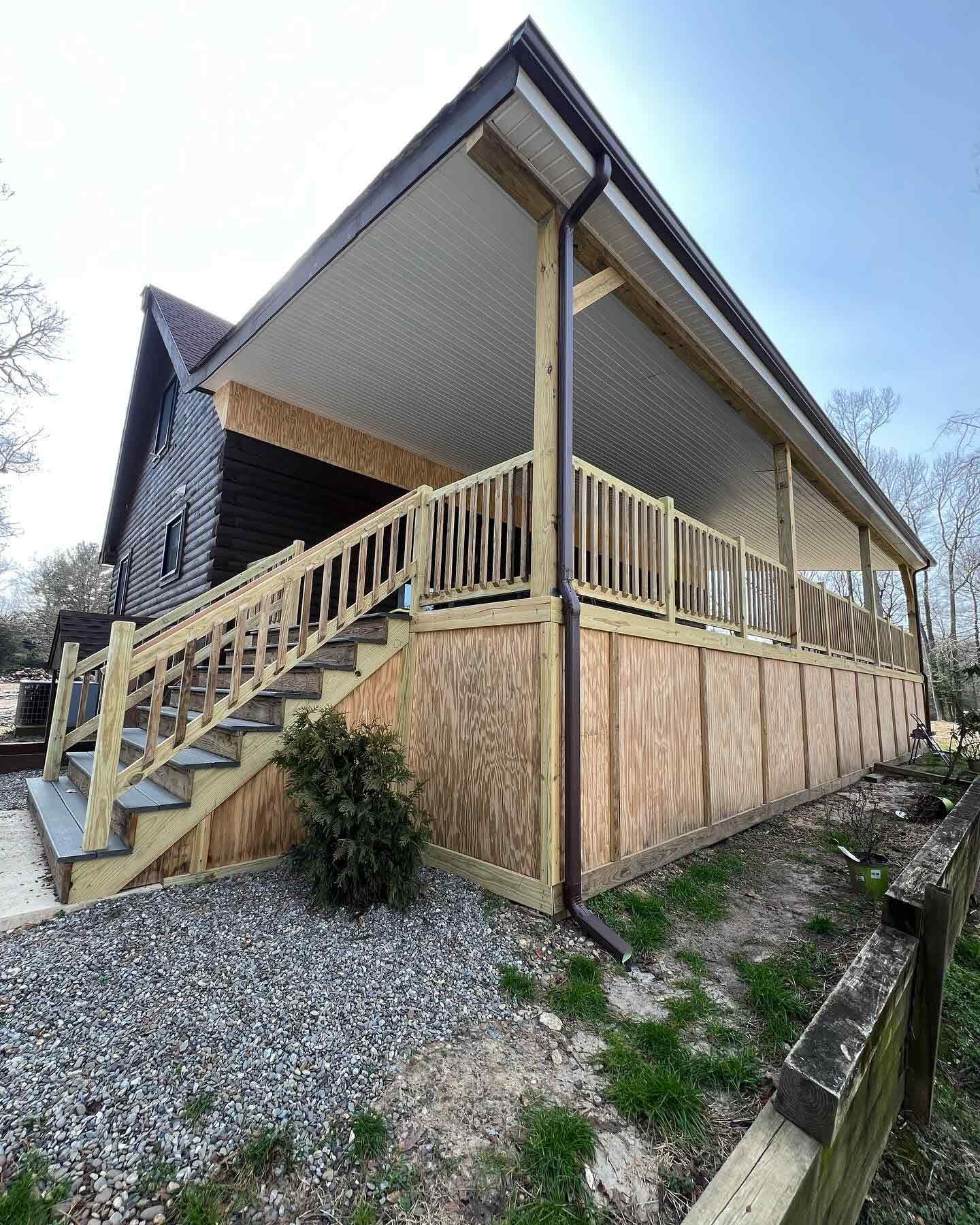 Before Painting a Deck — Medford, NJ — New Wave Painting Pros