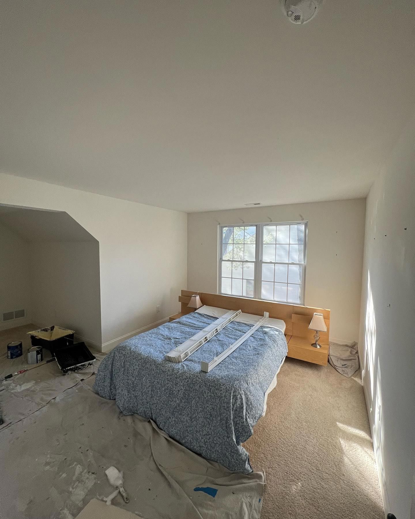Before Bedroom Remodeling — Medford, NJ — New Wave Painting Pros