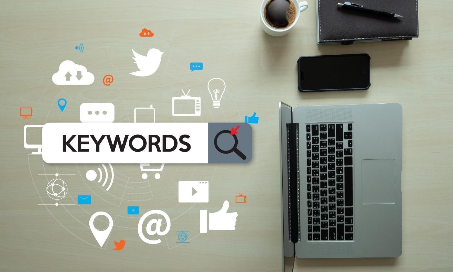 Using keywords for SEO