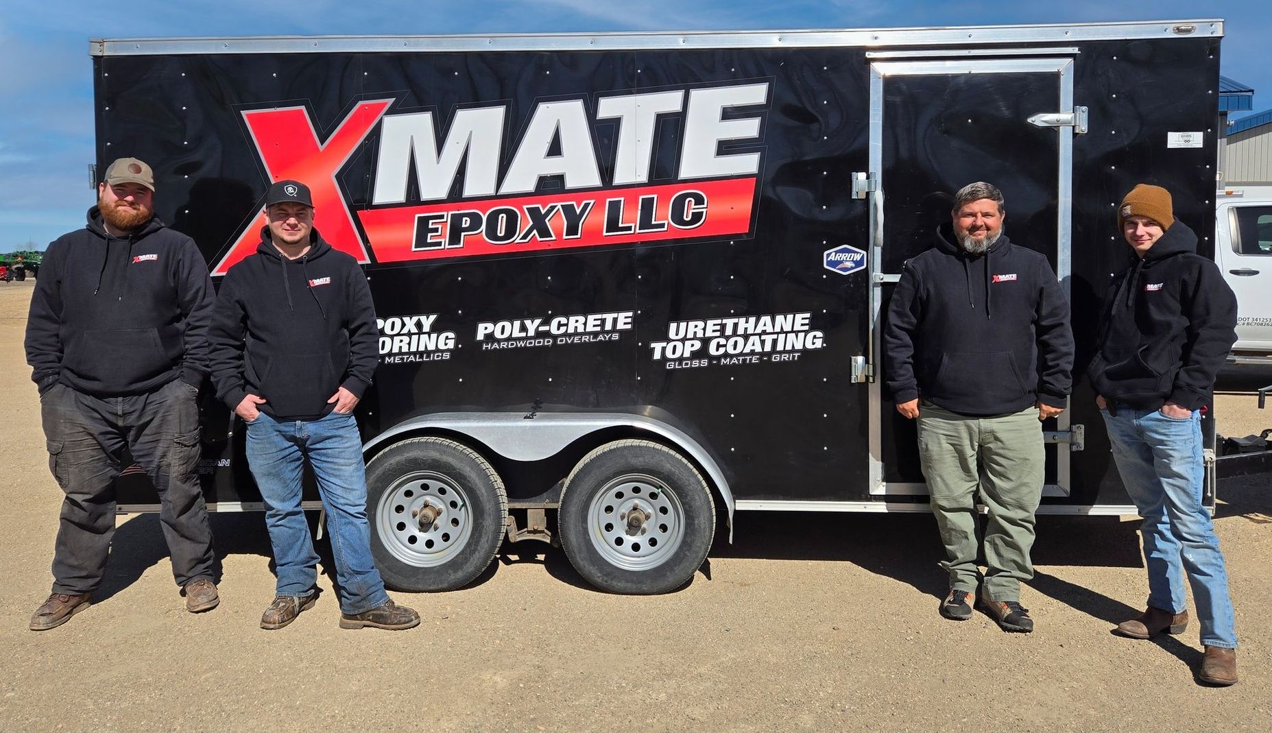 Team at Xmate Epoxy LLC in Willmar, Minnesota.