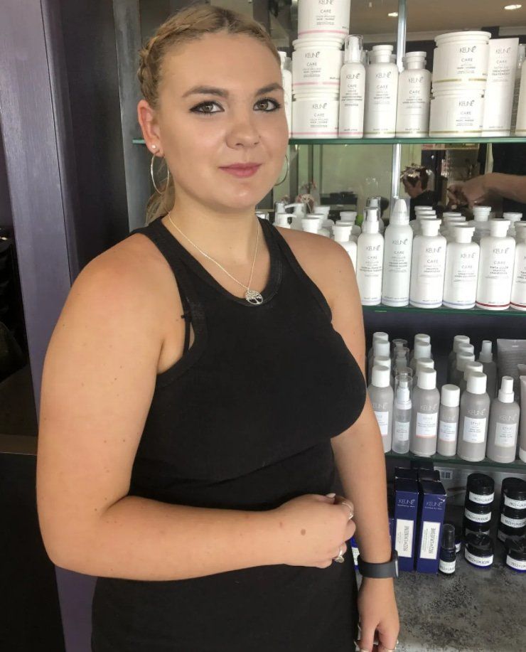 Zoe Apprentice Hairdresser — Image Hair & Beauty in Andergrove, QLD