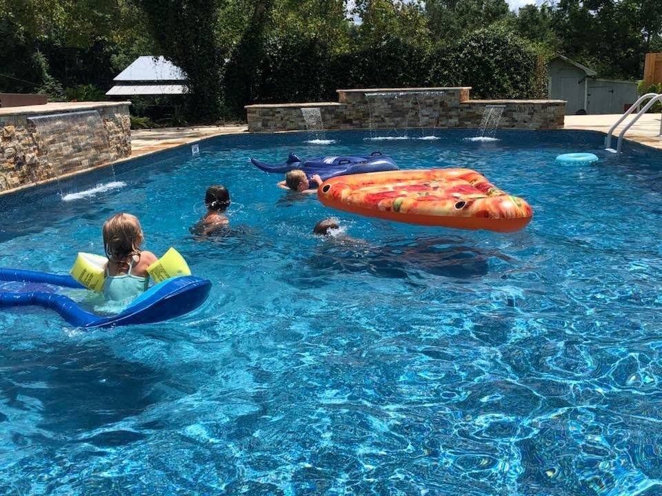 New Swimming Pool Gulf Milton, FL