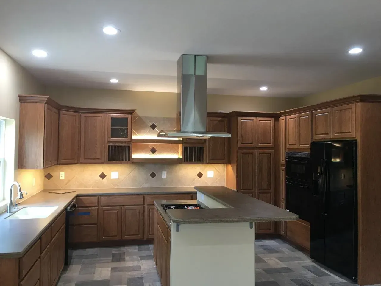 Kitchen WIth Exhaust — Sioux City, IA — Construction Plus LLC