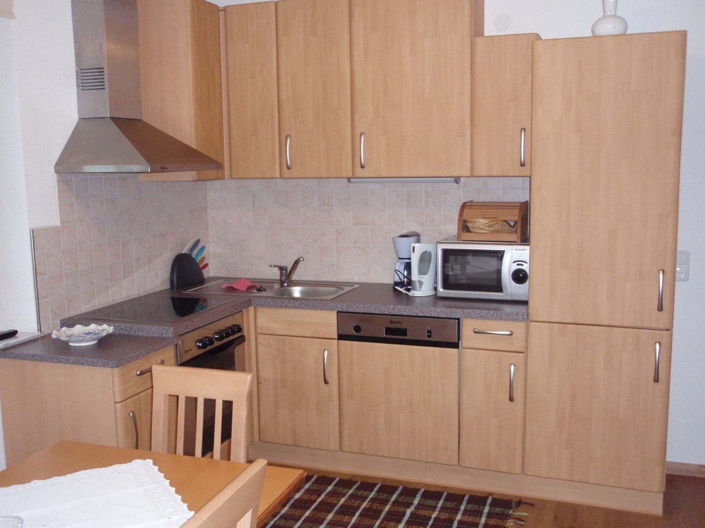 Apartment-Ausstattung: Küche