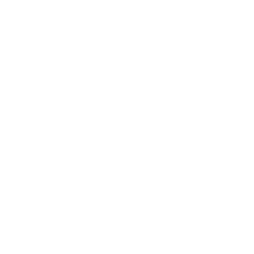 A white icon of a gym.