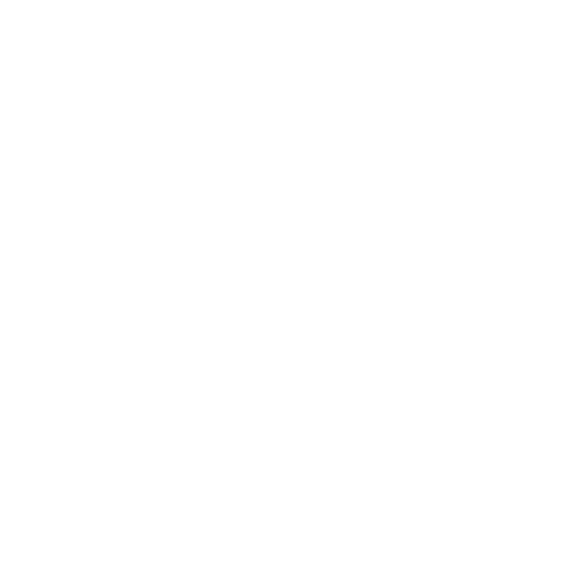 A white icon of the period cycle.