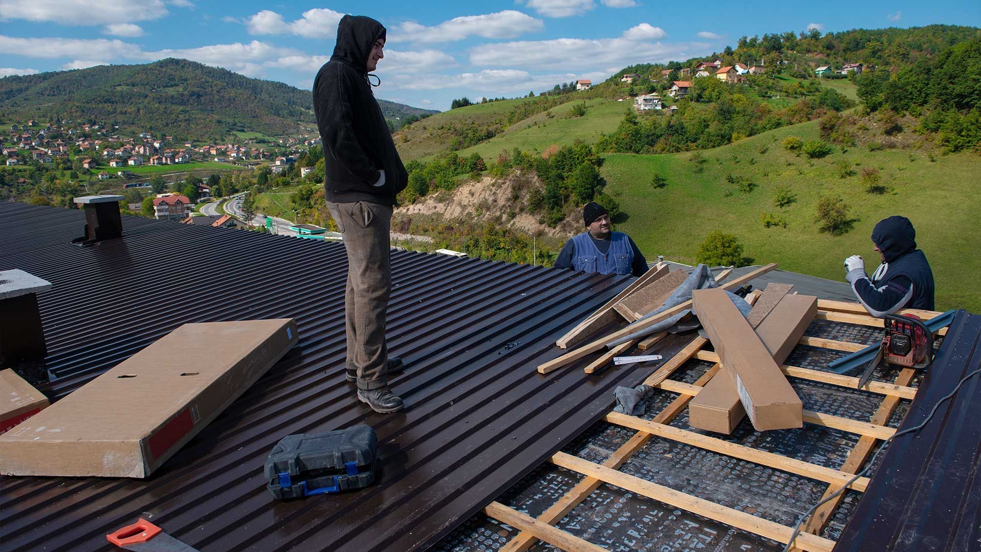 residential roof services