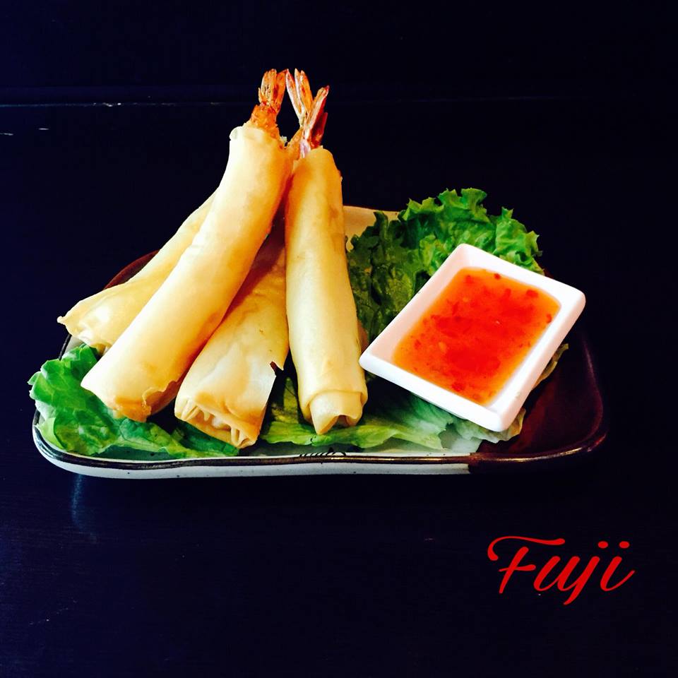 Involtini di gamberi