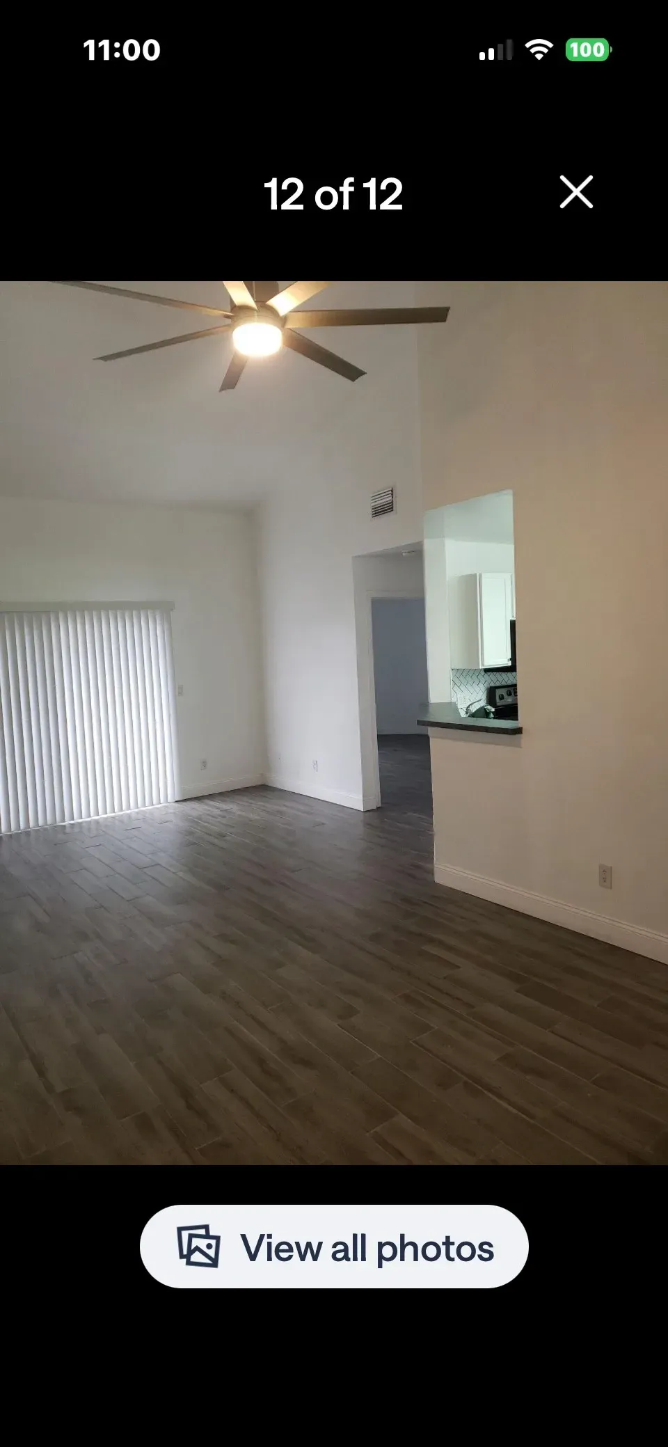 Ceiling fan replacement service in Broward County home
