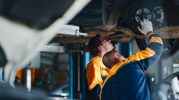 Experienced mechanics providing expert auto brake service.