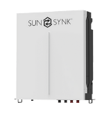 A white and black box with the word sun on it.