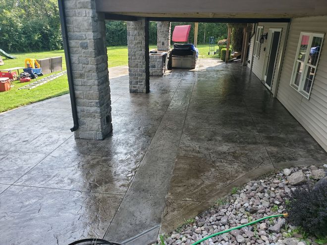 Stone Patio — Amherst, NY — PBC Services, Inc.