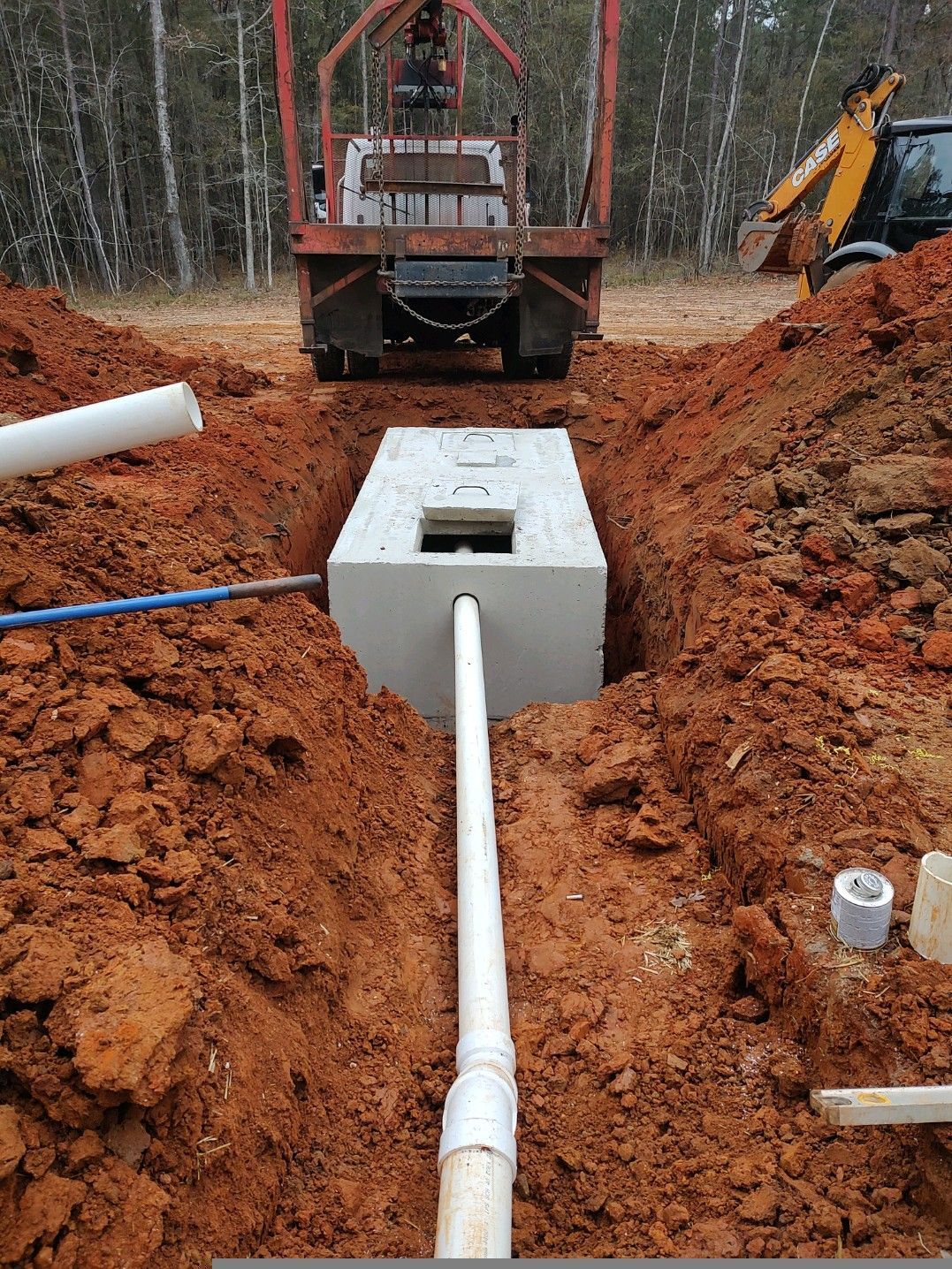 Septic tank installations — Grovetown, GA — Burnley Sanitary Sewer & Drain Service LLC