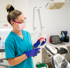 Dentist Cleaning Sample Teeth — QLD, AUS — Dental IT 365