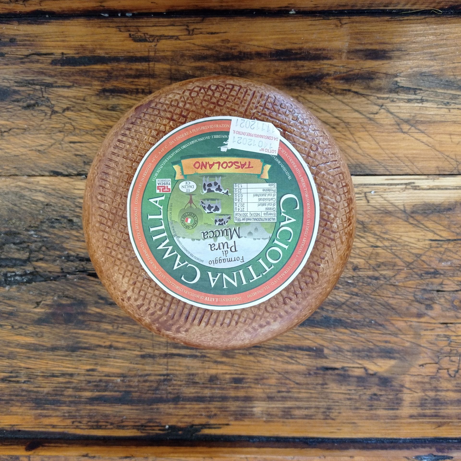 aged cheese tascolano 6