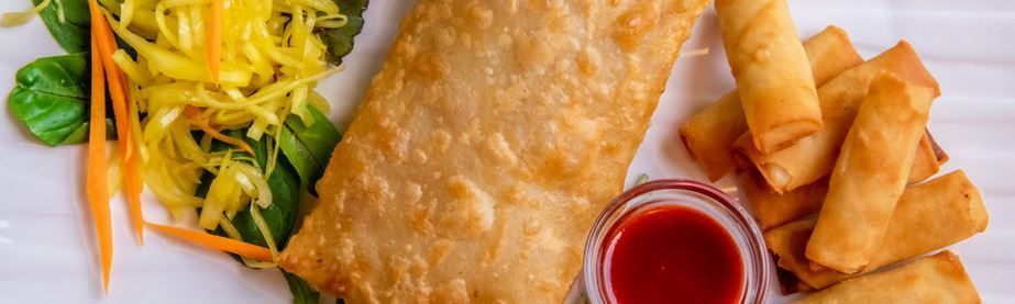 Frühlingsrollen mit Schweinefleisch oder Vegetarisch (Mini)