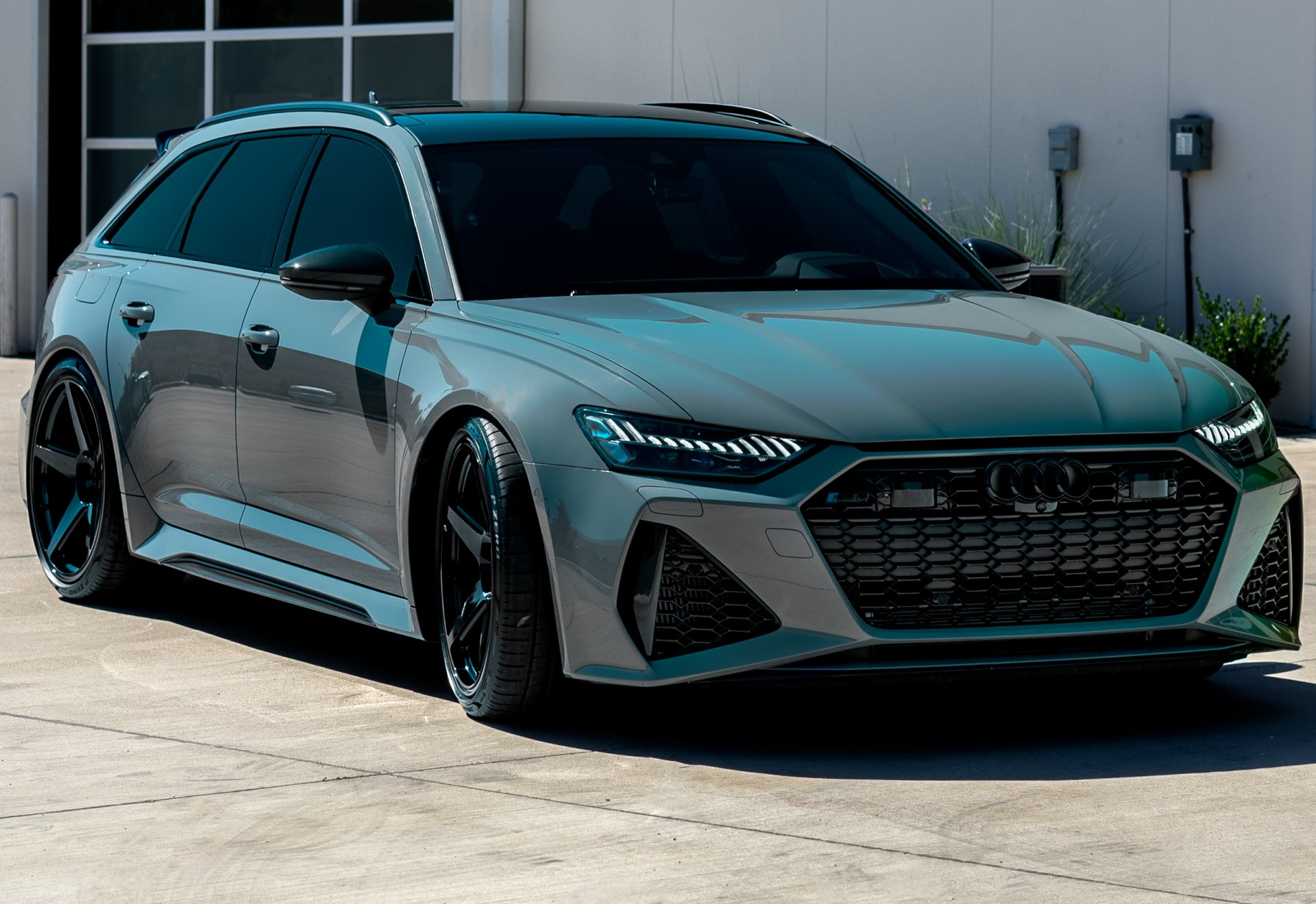 blue truck window tint