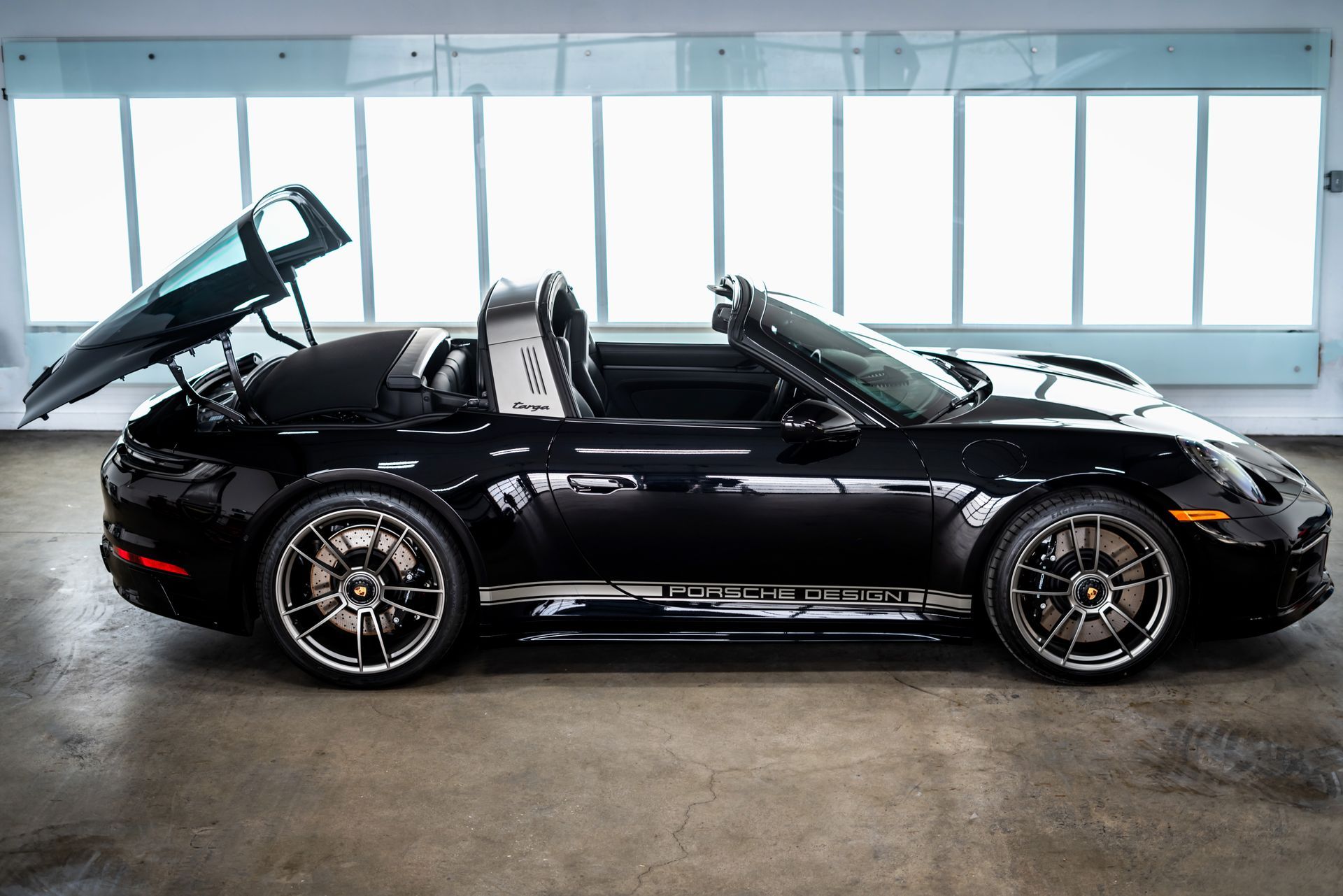 Porsche black ceramic coating
