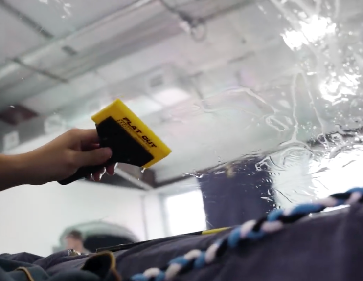 professional window tinting installation