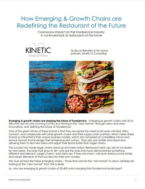 How emerging and growth chains are redefining the restaurant of the future