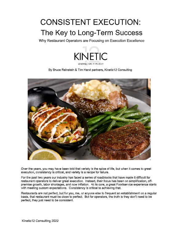 A brochure about consistent execution : the key to long-term success.