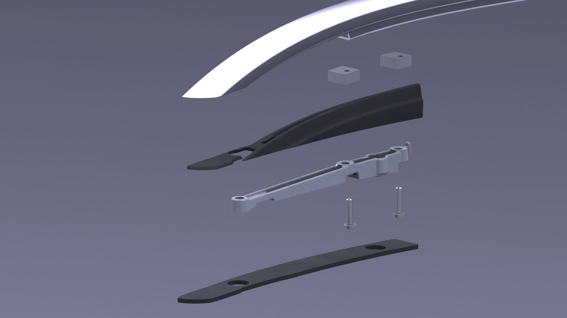 A roof rail system shows the capabilities of ATS roof rails and body trim components for automobiles