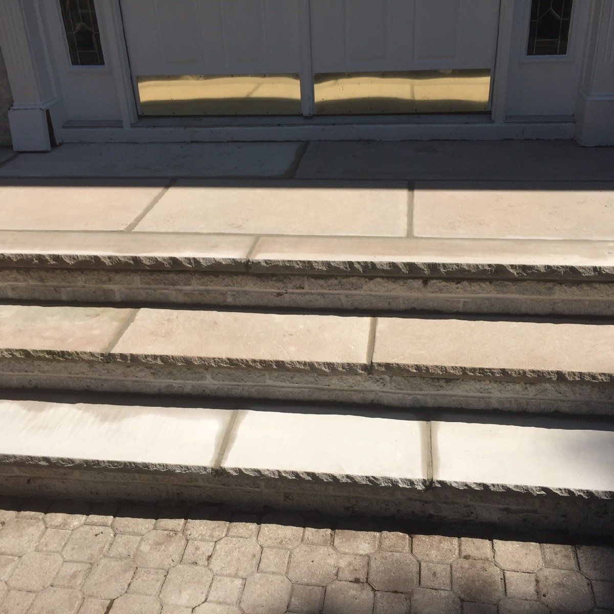 Concrete Three Steps of Stairs — Cinnaminson, NJ — A & M Masonry and Concrete