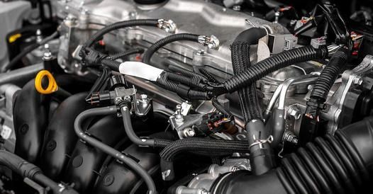 A Close Up Of A Car Engine With A Lot Of Wires Coming Out Of It — Macgregor Auto In Belconnen, ACT