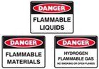 flammable signs