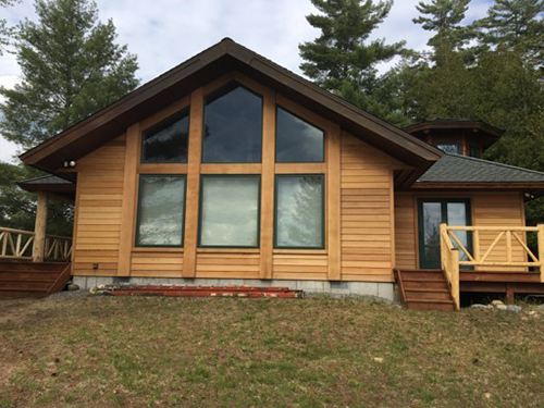 Log House — Lyons Falls, NY — WPC