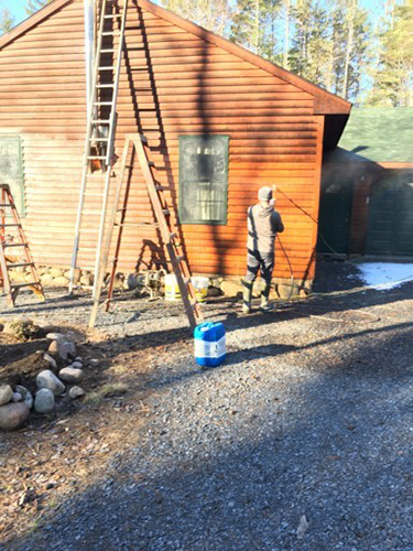 Painter On Project — Lyons Falls, NY — WPC