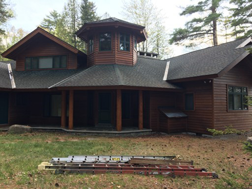 New Painted Big House — Lyons Falls, NY — WPC