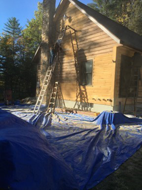 House Wall Painting — Lyons Falls, NY — WPC