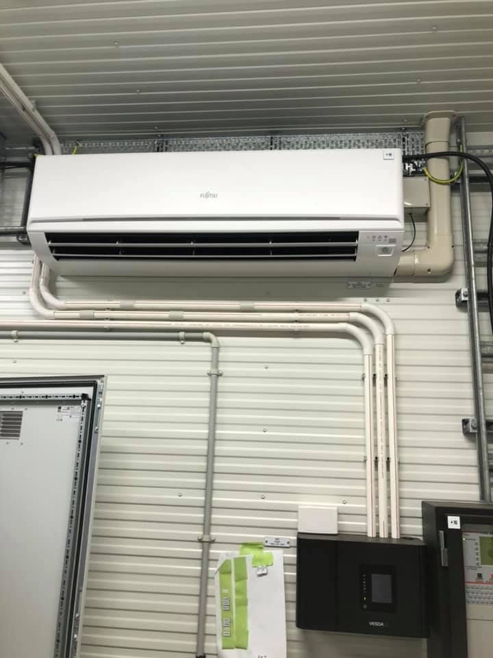 Air-Condition on the White Wall — Air Conditioning Hunter Valley