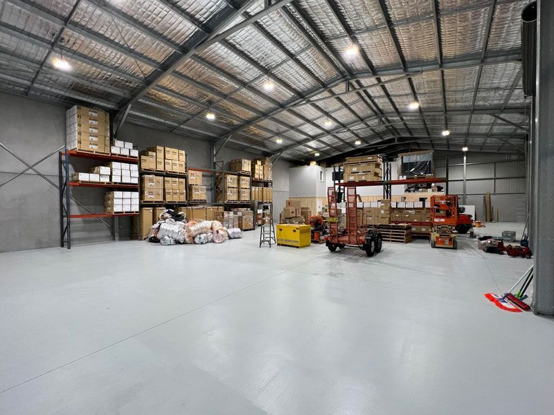 Warehouse Building — Split System Air Conditioning Hunter Valley
