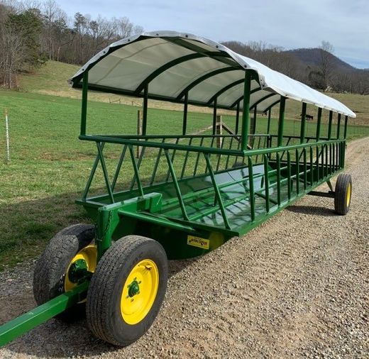 SLANT BAR FEEDER WAGON