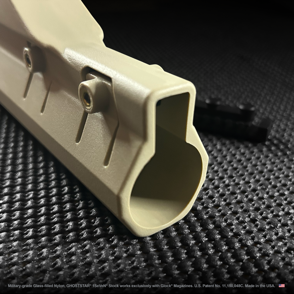 A close up of a piece of plastic that looks like a thermometer