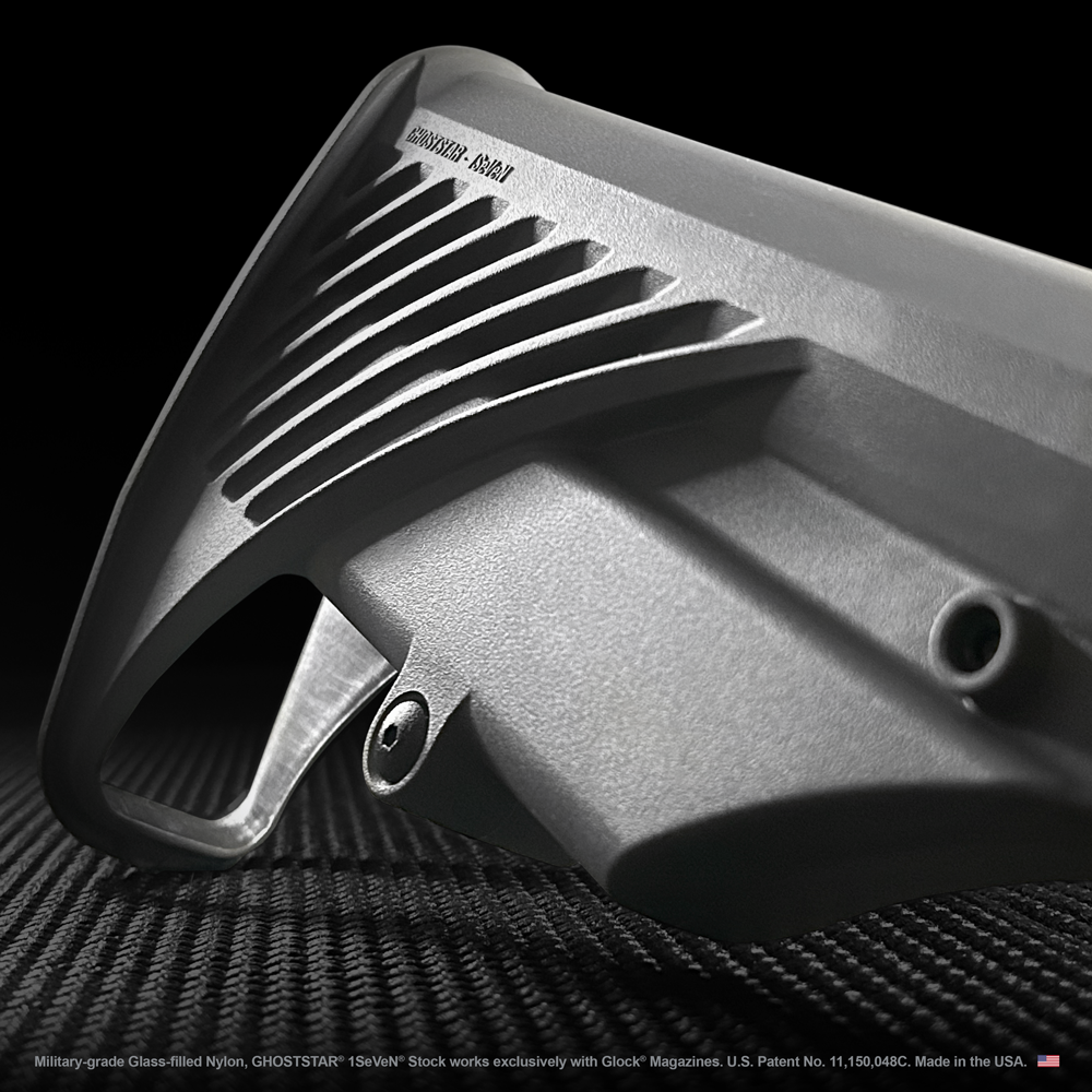 A black and white photo of a gray object with the word usa on it