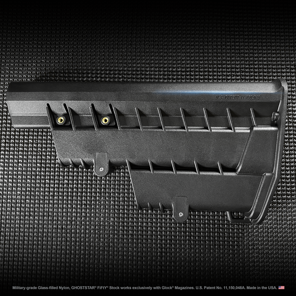 A black plastic container with the word usa on it