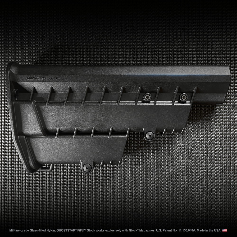 A black item with the word military on it