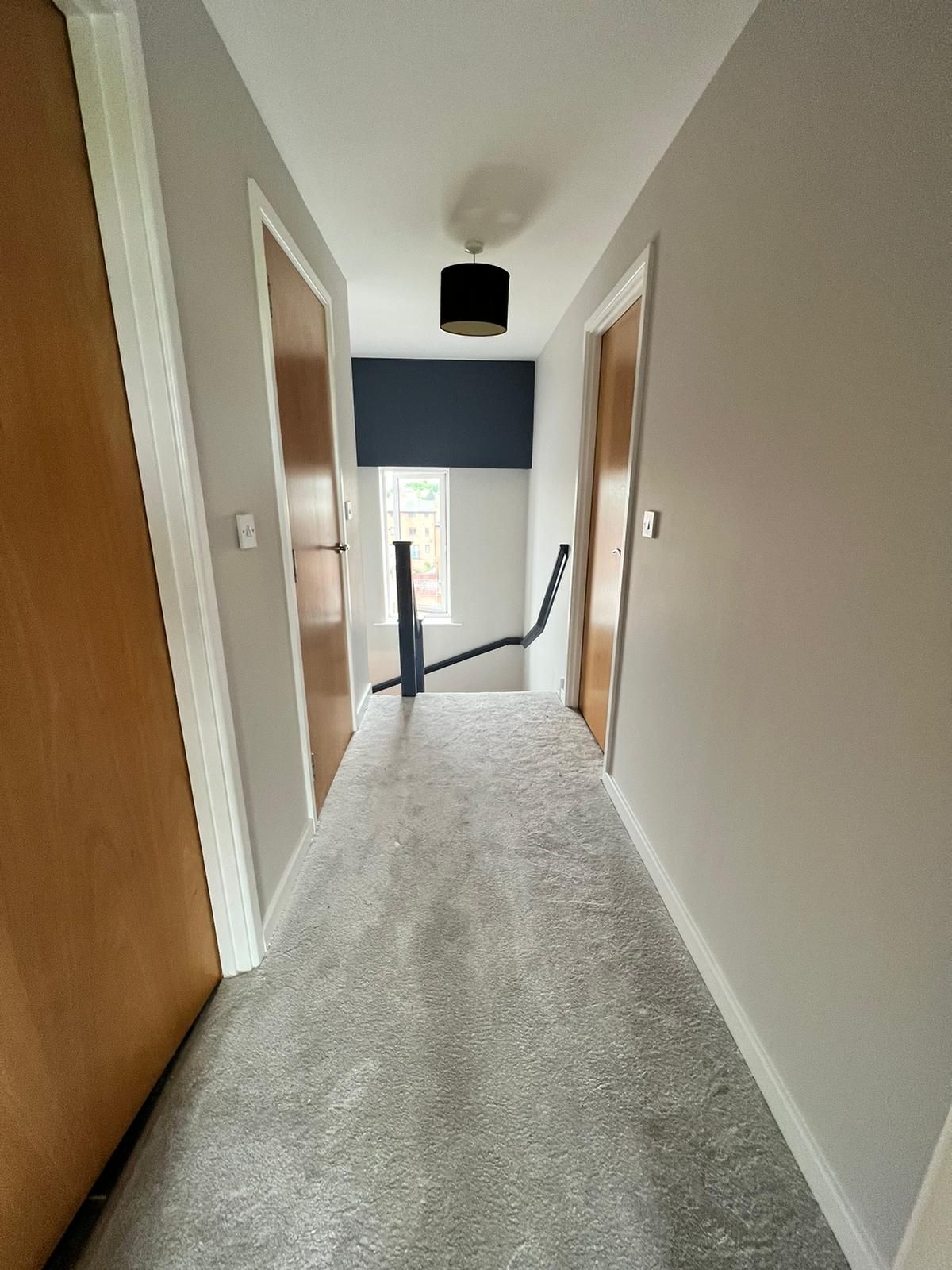 A picture of a hallway decorated by Painters and Decorators Liverpool