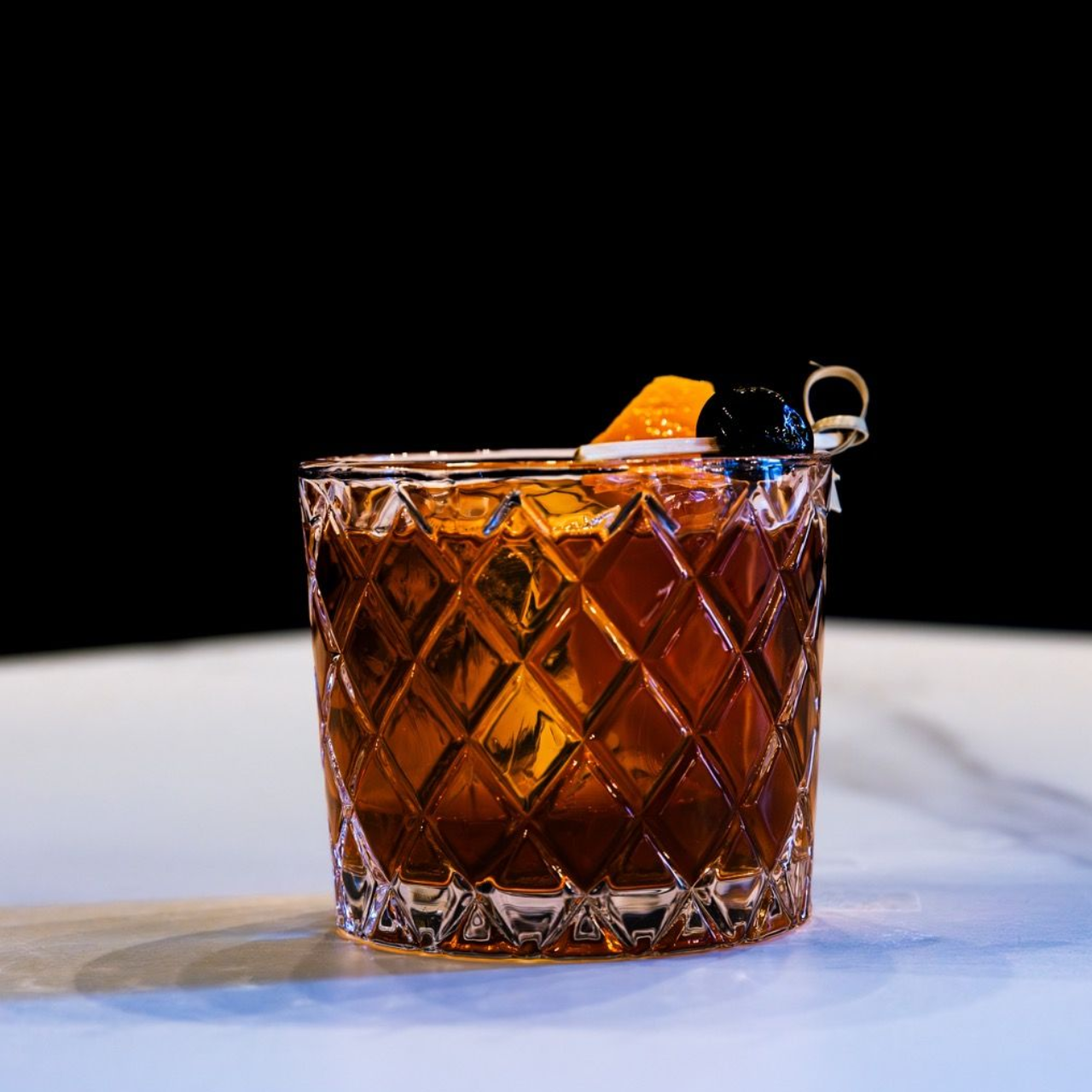 Savor the Bourbon Old Fashioned at Six-Mile Ordinary in Columbia, MO.