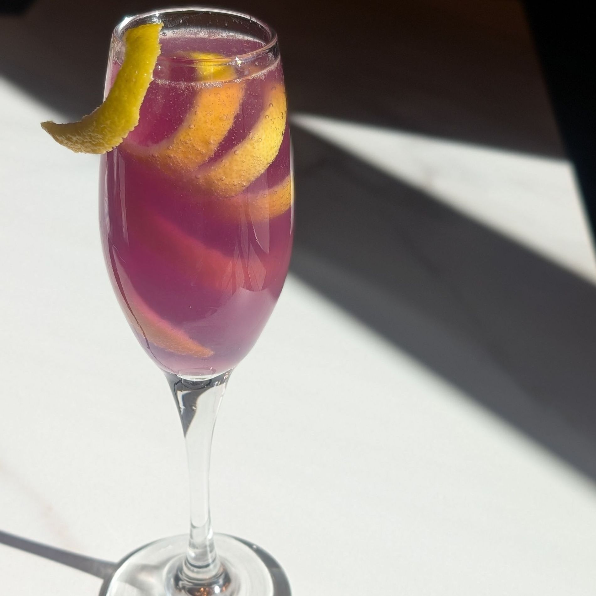 Try the French 75 at Six Mile Ordinary in Columbia, MO.