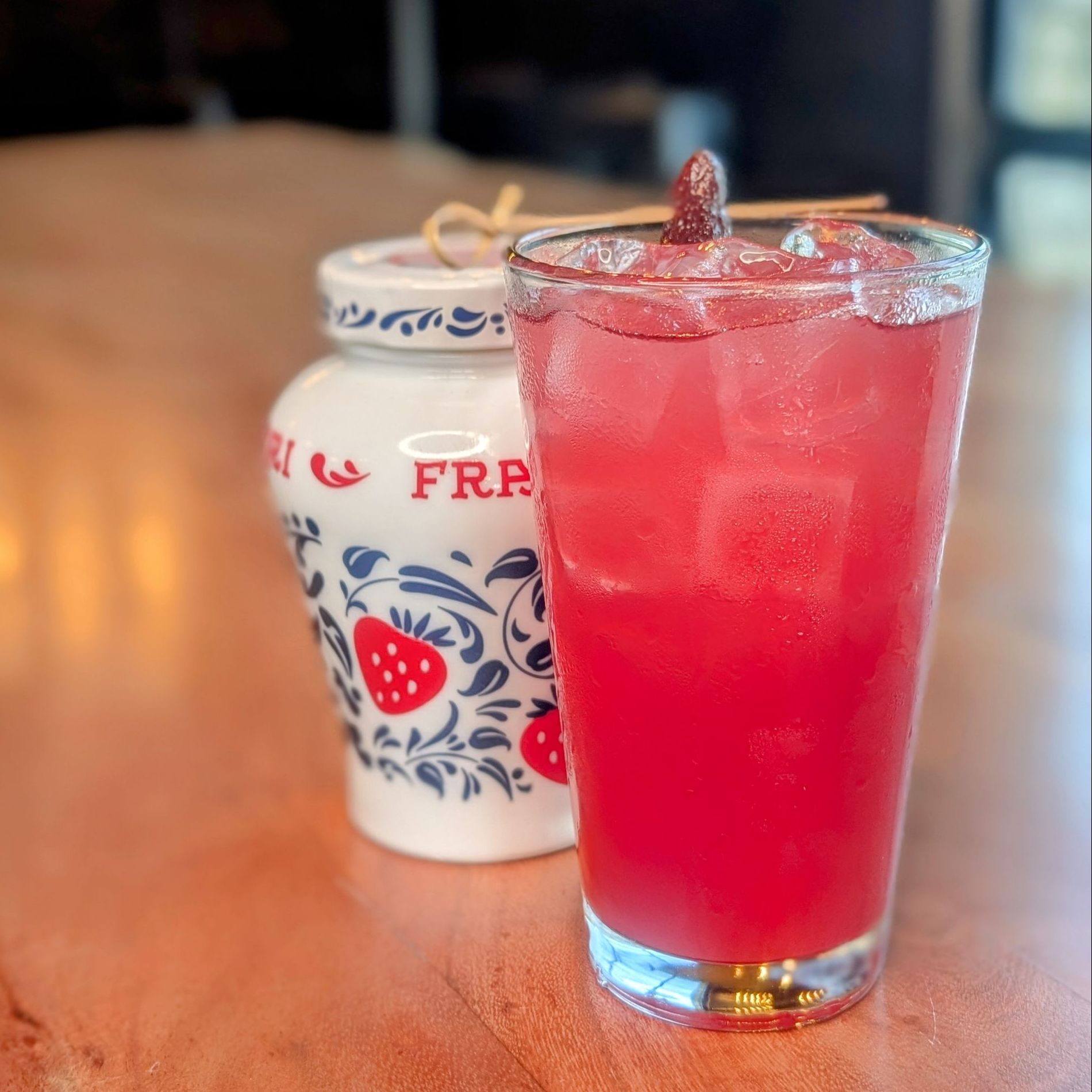 Try Our Pink Pony Club Mocktail at Six-Mile Ordinary.